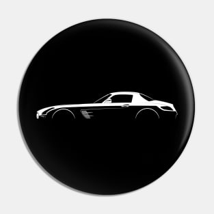 Mercedes-Benz SLS AMG GT (C197) Silhouette Pin