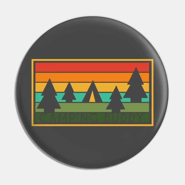 Camping Buddy Pin by OutdoorNation