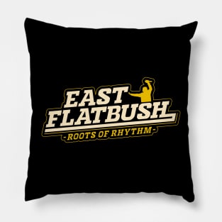 East Flatbush - Roots of the Rhythm: Unveiling Brooklyn's Hip-Hop Heritage Pillow