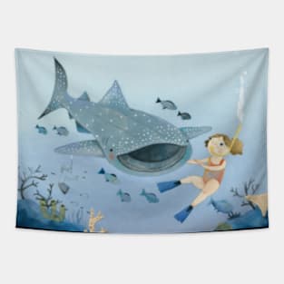 Whaleshark Tapestry