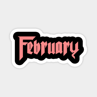 February Magnet