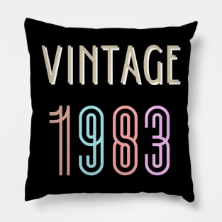 Vintage 1983 Pillow