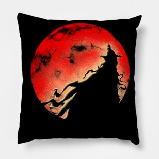 black cloak Pillow