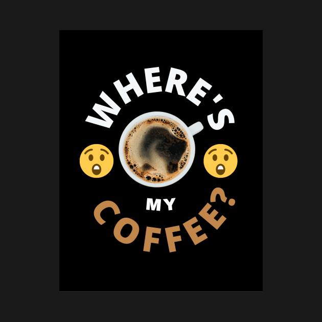 Where is my Coffee? by Gizi Zuckermann Art