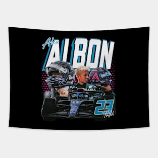 Alex Albon Vintage Tapestry