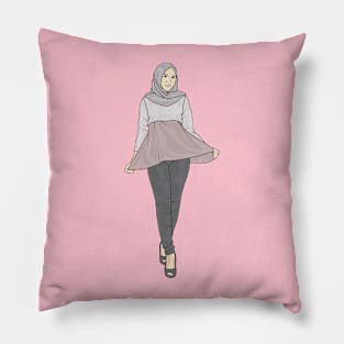 Beautiful lady Pillow