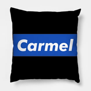 Carmel Box Logo Pillow