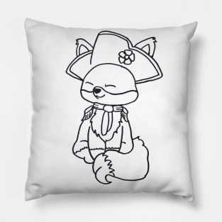 Swamp Fox - Transparent Pillow