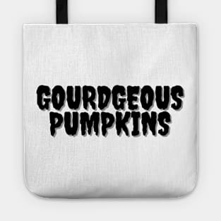 GOURDGEOUS PUMPKINS Halloween Pun Tote