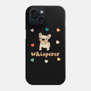 Dog French Bulldog Whisperer Retro Costume Phone Case