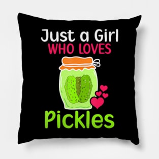 Pickle Cucumber Pillow