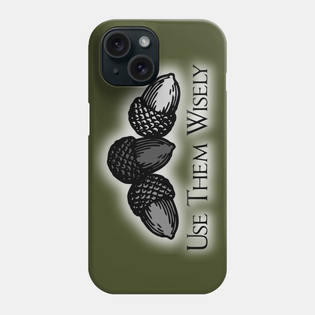 Stone Acorns Phone Case by Freq501