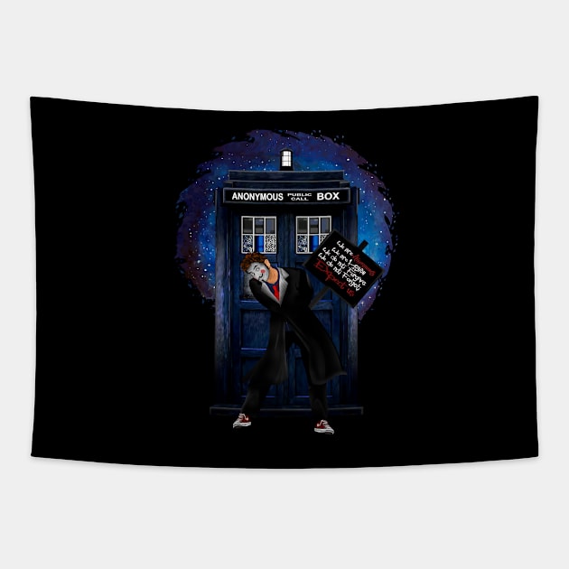 Doctor Anonymus Tapestry by Dezigner007