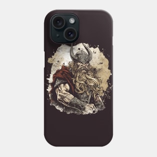 Thor god of thunder graphics design print on t-shirt Phone Case