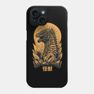 Kaiju vintage style Phone Case