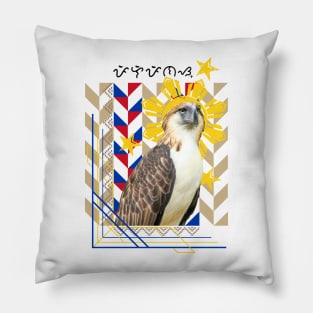 Philippine Eagle 3 Star & Sun Pillow