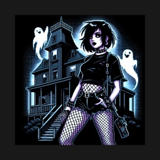 haunted mansion - goth haunted mansion T-Shirt