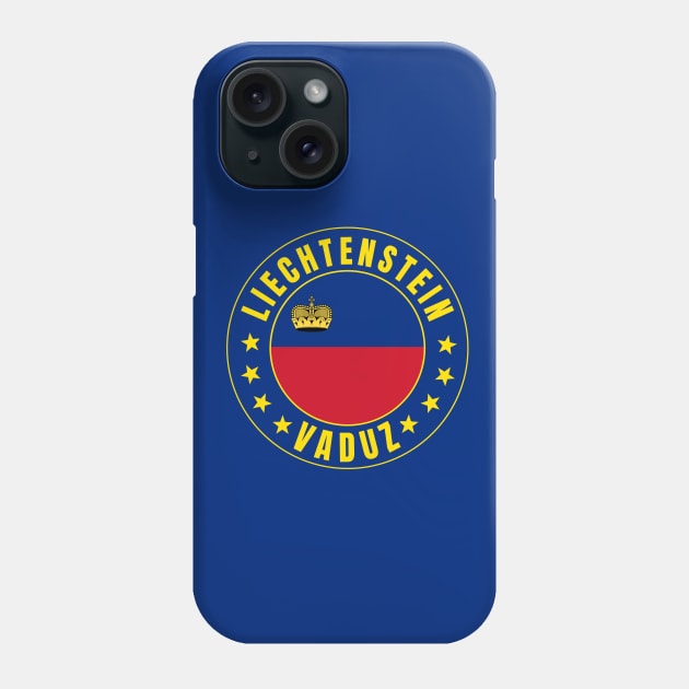 Liechtenstein Vaduz Phone Case by footballomatic