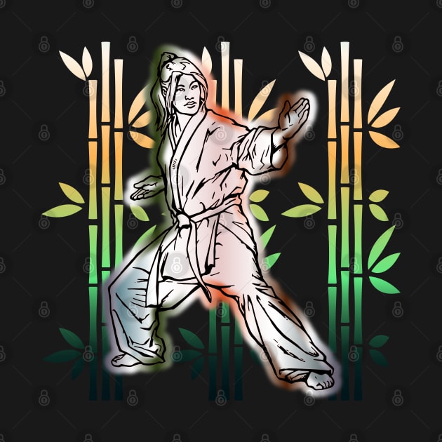 Karate Martial Arts Japanese Woman 676 by dvongart