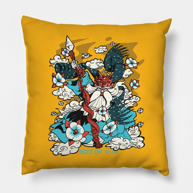 Guan Yu Pillow by TomiAx