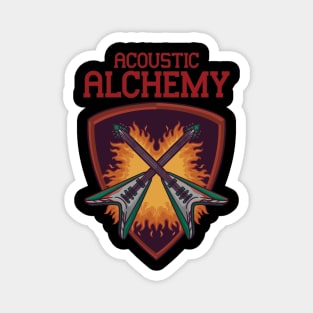 Acoustic Alchemy Natural Elements Magnet