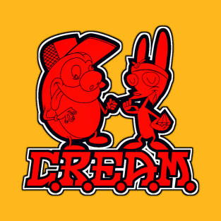 read cream cartoons T-Shirt