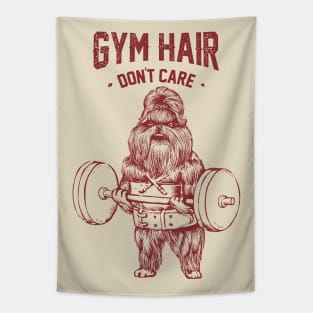 Gym hair don't care shih tzu Tapestry