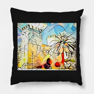 Kandinsky meets Mallorca, motif 3 Pillow