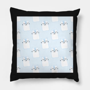 Cat Lover Gifts Cute Kitty Design Pillow