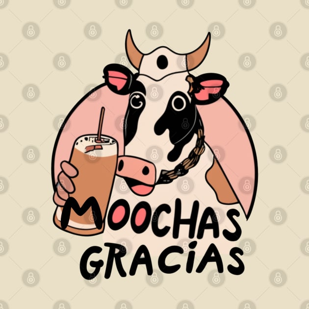 Funny Cow Moochas Gracias by Guncha Kumar