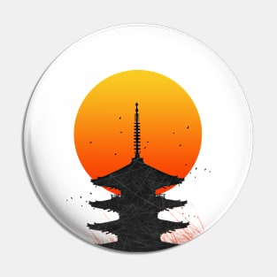 A Tour of Japan Pin