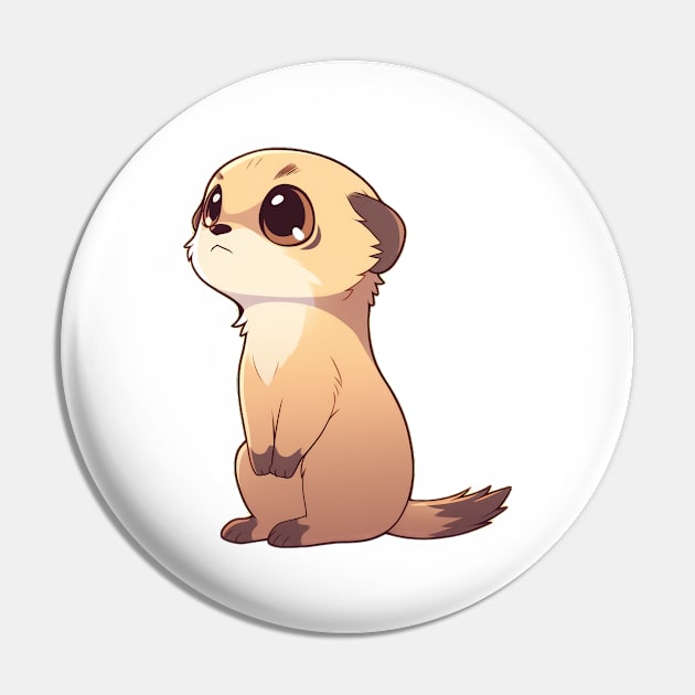 Cute little Meerkat Pin by SundayDonuts