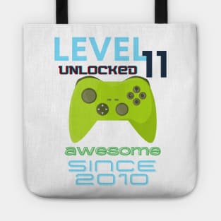 Level 11 Unlocked Awesome 2010 Video Gamer Tote