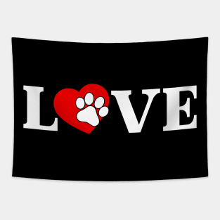 Paw Love Tapestry