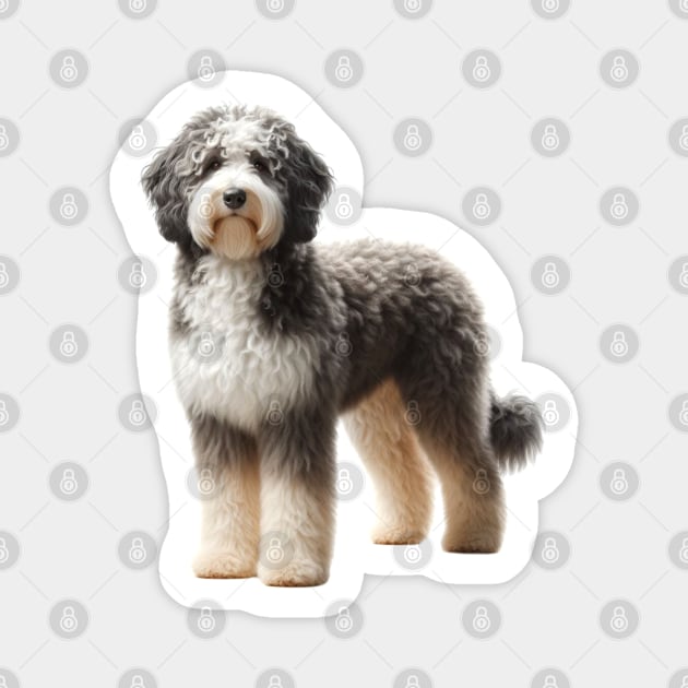 Aussiedoodle Magnet by millersye