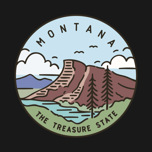 Montana Mountains by taoistviking