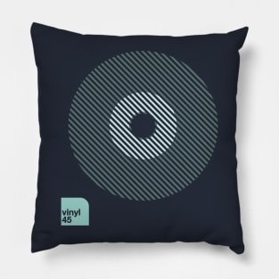 Forty Five Vinyl Pillow