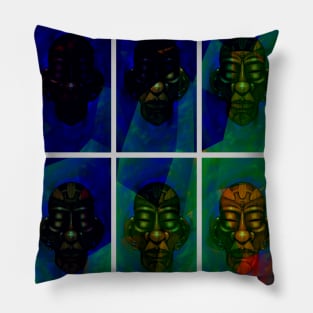 African Tribal Mask_Mystics-5 Pillow