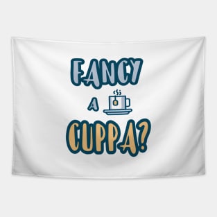 Do You Fancy a Cuppa? Series 3 (white) Tapestry