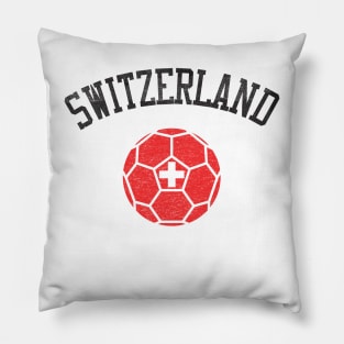 Switzerland Soccer Team Heritage Flag Pillow