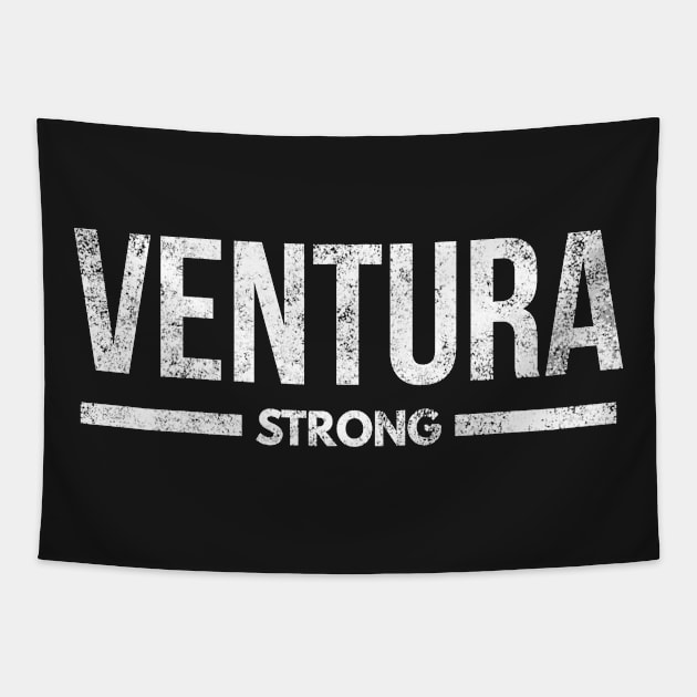 Ventura Strong, Ventura County California Thomas Fire, Pray For Ventura Tapestry by twizzler3b