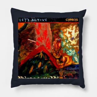 Cypress Classic College Radio Throwback 1984 Indie Alternative Pillow