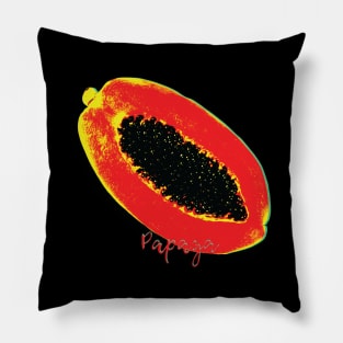 Fruit Identity Papaya Pillow