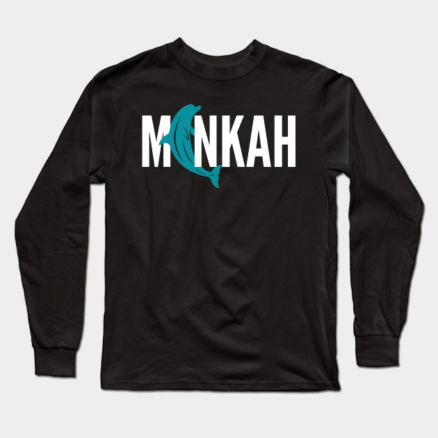 black miami dolphins shirt