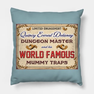 World Famous Mummy Traps! Pillow