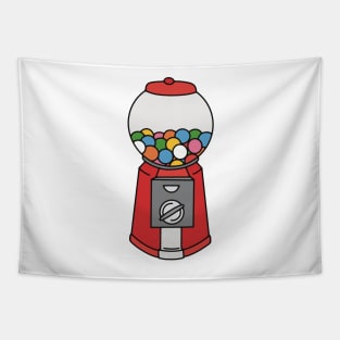 Retro Gumball Machine Tapestry