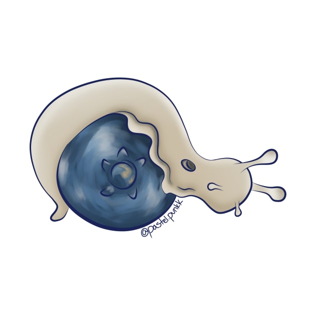 Blueberry Slug no background by Pastel.Punkk