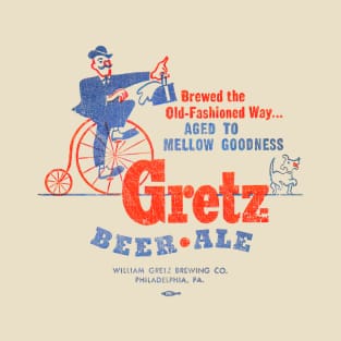 Gretz  --- Vintage Beer Lover T-Shirt