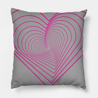 Falling in Love Valentine's Day Heart Pattern Pillow