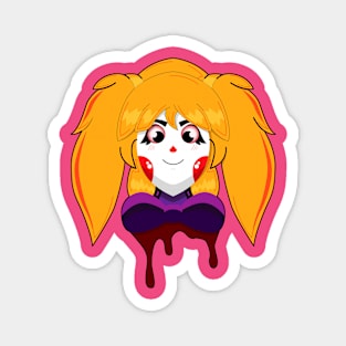 Killer Clown Girl Magnet